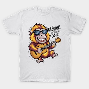 Funky Baboon Jam Session T-Shirt